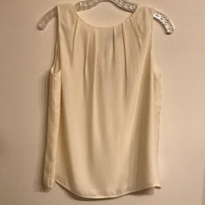Cream Silk Blouse Size 6